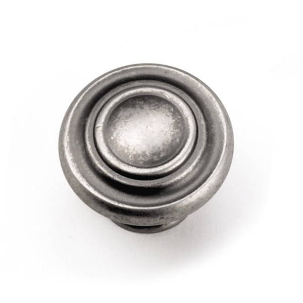 Laurey 1 3/8" Windsor Knob, Antique Pewter 51806